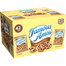 Famous Amos Chocolate Chip Cookies 42ct