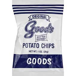Goods Potato Chips Original Blue 1oz 24ct