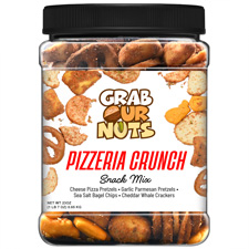Grab Our Nuts Snack Mix Pizzeria Crunch 23oz Jar