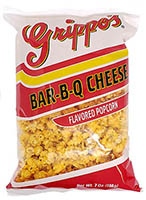 Grippos BBQ Cheese Popcorn 7oz Bags 12ct