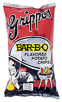 Grippos BBQ Potato Chips 4.5oz Bags 18ct