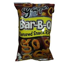 Grippos BBQ Snack Rings 2oz Bags 20ct