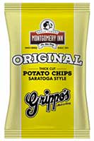 Grippos Montgomery Inn Thick Cut Saratoga Style Potato Chips 2.75oz Bag Expires March 17th 2025