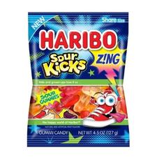 Haribo Zing Sour Kicks 4.5oz Bag