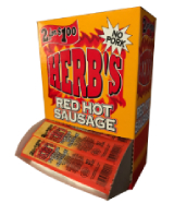 Herbs Red Hot Sausage 50ct Box