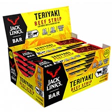 Jack Links Beef Strip Bar Teriyaki 12ct Box