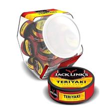 Jack Links Jerky Chew Teriyaki Cans 36ct Tub