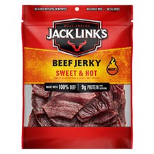 Jack Links Jerky Sweet n Hot 3.25oz Bag