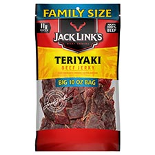 Jack Links Jerky Teriyaki 10oz Bag