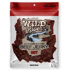 Jack Links Jerky Wild River Hot 3.5oz Bag