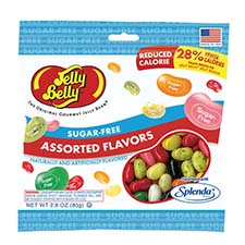 Jelly Belly Sugar Free Assorted Flavors 2.8 oz Bags