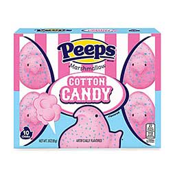 Peeps Easter Cotton Candy Marshmallow Chicks 3oz Box