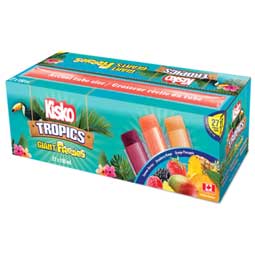 Kisko Giant Tropics Freezies 27ct Box