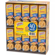 Lance Toasty Peanut Butter Crackers 40ct Box