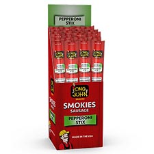 Long John Smokies Pepperoni Stix 1oz 24ct Box