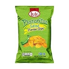 Lulu Plantain Chips Salted 30ct Box