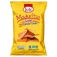 Lulu Plantain Chips Maduritos Sweet 30ct Box
