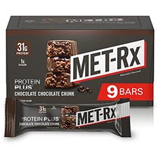 MET Rx Protein Plus Chocolate Chocolate Chunk 9ct Box