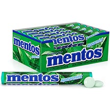 Mentos Chewy Mint Spearmint Candy 15ct Box