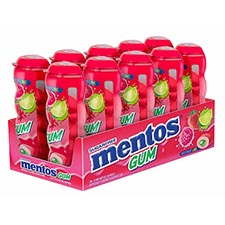 Mentos Sugar Free Gum Red Fruit Lime 10ct Box