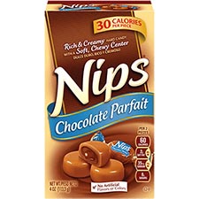 Nips Chocolate Parfait Hard Candy 4oz Box