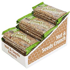 Nutty Crunchers Honey 2.25oz Bars 24ct Box