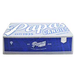 Papas Opera Cream Bars Dark Chocolate 24ct Box
