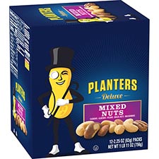 Planters Deluxe Mixed Nuts 12ct Box