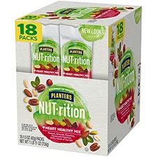 Planters Nutrition Heart Healthy Mix 18ct Box