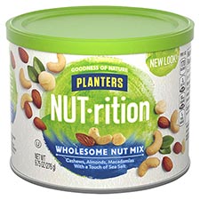 Planters Nutrition Wholesome Nut Mix 9.75oz Can