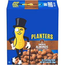 Planters Smoked Almonds 18ct Box