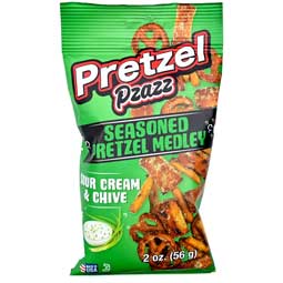 Pretzel Pzazz Sour Cream and Chive 12ct Box