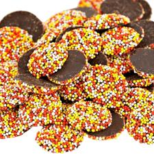 Repperts Milk Chocolate Fall Nonpareils 1lb