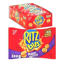 Ritz Bitz Peanut Butter Crackers 12ct Box
