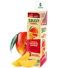 Solely Fruit Jerky Organic Mango with Chili and Salt 12ct Box