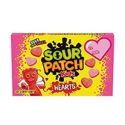 Sour Patch Kids Hearts Valentines 3.1oz Theater Box