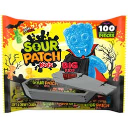 Sour Patch Kids Halloween 100pc Bag Expires March 23rd 2025