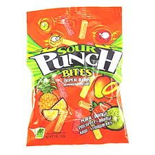 Sour Punch Tropical Bites 5oz Bag