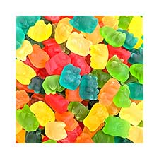 Sunrise Assorted Big Gummi Bears 12 Flavors 1lb