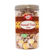 Taffy Town Harvest Treats Salt Water Taffy 18oz Gift Canister