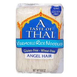 Taste of Thai Vermicelli Rice Noodles Angel Hair 8.8oz Bag