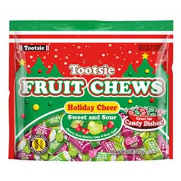 Tootsie Fruit Chews Holiday Cheer 12 oz