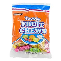 Tootsie Roll Fruit Chews 7oz Bag