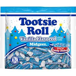 Tootsie Roll Midgees Christmas Vanilla 12 oz