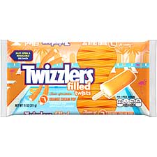 Twizzlers Orange Cream Pop Twists 11oz Bag