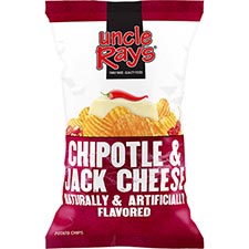 Uncle Rays Potato Chips Chipotle and Jack Cheese 3oz 12ct