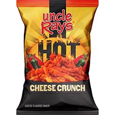 Uncle Rays Potato Chips Hot Cheese Crunch 3oz 12ct