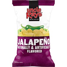 Uncle Rays Potato Chips Jalapeno 3oz 12ct