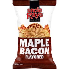 Uncle Rays Potato Chips Maple Bacon 3oz 12ct