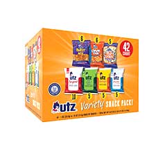 Utz Jumbo Variety Snack Pack 42ct